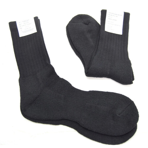 5 Pairs British Army Black Combat Socks New 2
