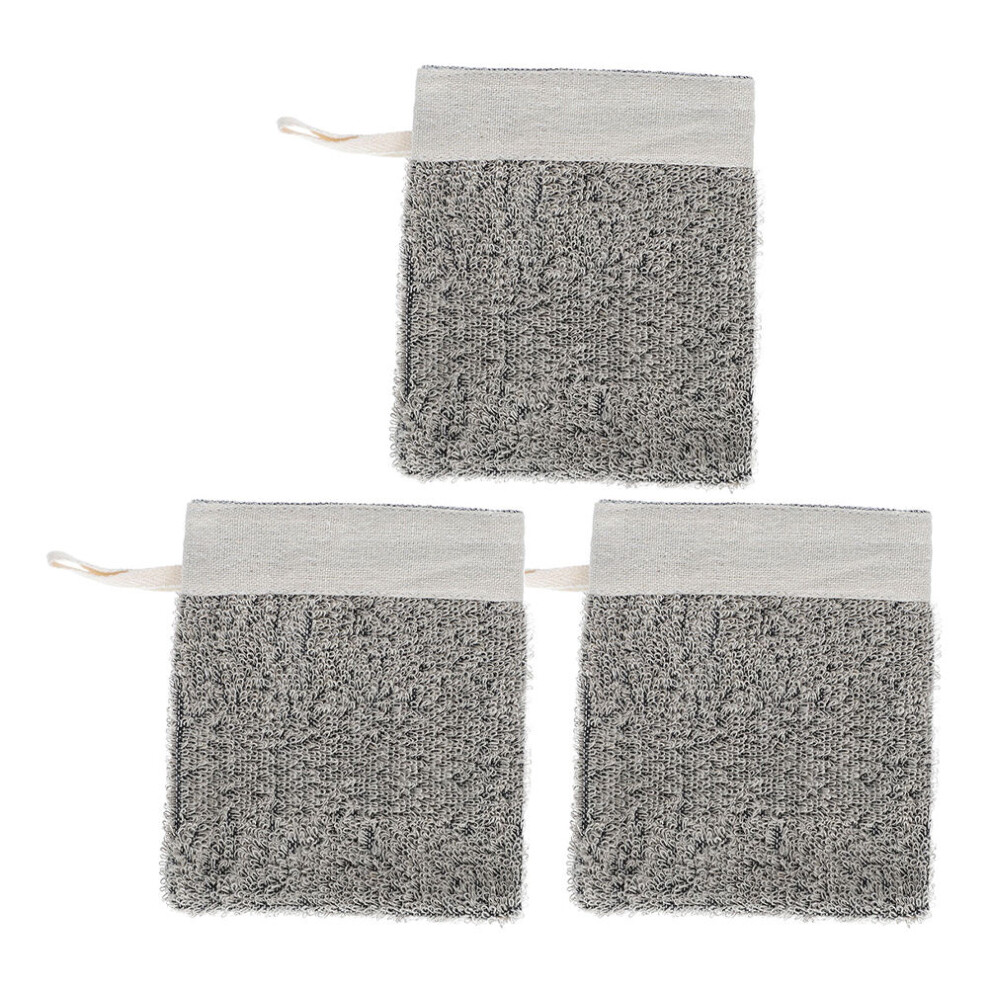 Iplusmile 3Pcs Sisal Soap Saver Bags With Drawstring For Bath And Shower