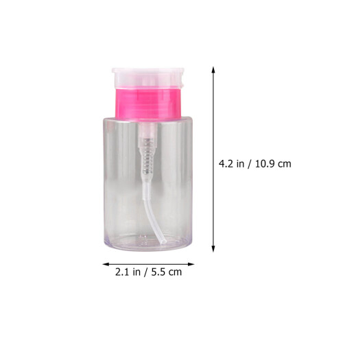 3pcs empty pump bottles for liquid makeup remover 1
