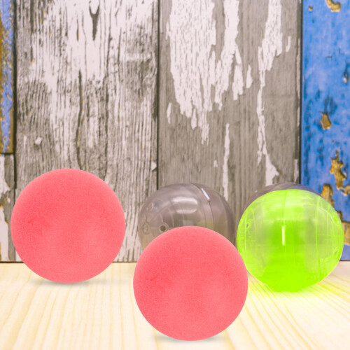 100pcs plastic balls table tennis party activity props 2