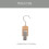 2Pcs Creative Clothes Clamp Hooks Wood Iron Multi-Use Hangers 3