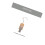 2Pcs Creative Clothes Clamp Hooks Wood Iron Multi-Use Hangers 2