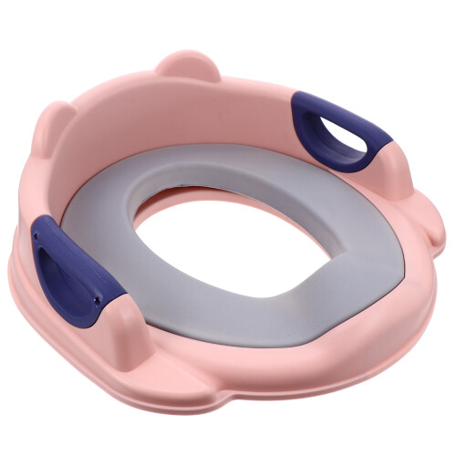 1Stk Baby Toilettensitz Mit Ergonomischem PU Sitz 2