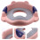 1Stk Baby Toilettensitz Mit Ergonomischem PU Sitz 6