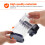 Manual Nuts Shredder Blue ABS Plastic Food Chopper for Kitchen Use 9