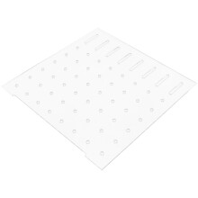 scheidingsplaat of aquarium met 4 klembekers