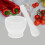 1 set knoflookstamper met stompel, herbruikbare plastic kom 10