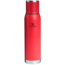 Stanley Adventure-To-Go Vakuumflasche 1,4 qt | Weithals mit auslaufsicherem Becherdeckel | Halten Sie Getrnke hei oder kalt | Packbar fr Reisen |