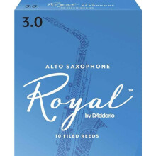Ance per sassofono D'Addario Woodwinds Royal - Ance per sassofono contralto con spina dorsale robusta - Ance per sassofono contralto ideali per m