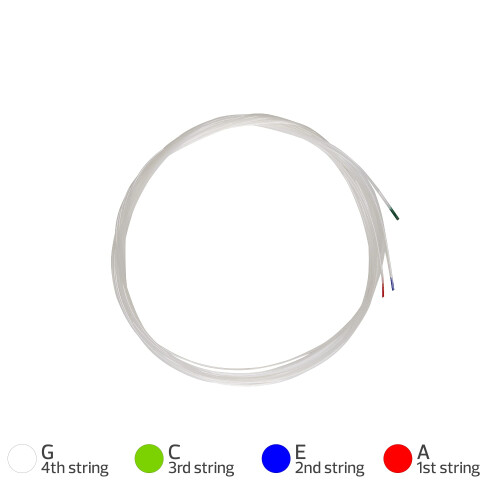Aquila 23U Nylgut Baritone Ukulele String Set - GCEA - High G Tuning 2