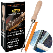 FretGuru Ultimate Fret End Reszelo 2  Fix Sharp Fret Ends Fret Sprout Fret End ktszerreszelo Pro Luthier Tool Guitar Tech [VGRE JRA ELRHETO  HA