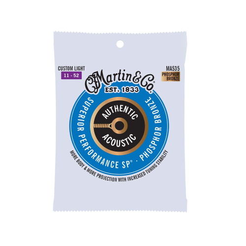 Martin Authentic Acoustic guitar Strings - Superior Performance