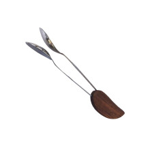 AAR Traditional Irish Percussion Session Folke Rosewood Metal Rustfrit st?l skeer (Steel & Wood)