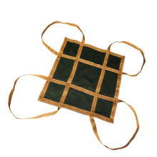 Reusable Lifting Pad Net 80x80cm Cargo Hoisting Bag With Reinforced Handles Tear Resistant Safety Lifting Straps