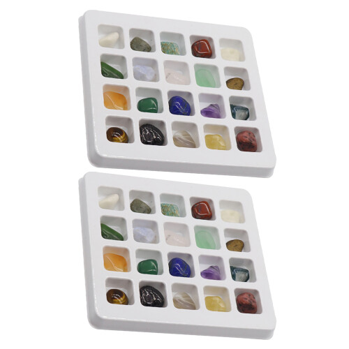 Assorted Color Natural Agate Crystal Ores for Teaching & Display