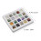 Assorted Color Natural Agate Crystal Ores for Teaching & Display 2