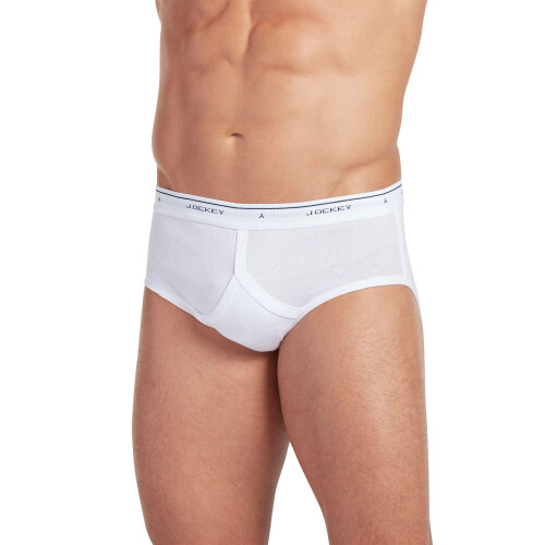 Jockey Jockey Ανδρικά Σλιπ Classic Low Rise - 6 Τεμάχια, Λευκό, 34 2