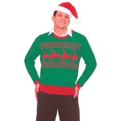 Rubies Grim jul humping rensdyr voksen sweater standard