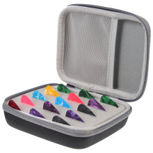 1Set Gitaar Plectrums Met Praktische Opbergcase En Stevige Materiaal