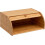 MantraRaj Bamboo Bread Bin Storage Counter Top Roll Top Bread Box Space Saving for Countertop Store Bread Cake 1