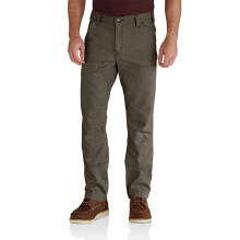 Carhartt Men's Relaxed Straight Rigby Double-Front Dungaree, Tarmac, W34 x L34