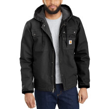 Carhartt Herren Relaxed Fit Waschbare Ente Sherpa-Futter Utility Jacke-Schwarz-3X-Large