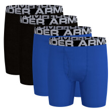 Under Armour jongens Charged Stretch Jock, Lichtgewicht & Glad Stretch Fit Boxer Shorts, Ultra Blauw, X-Large NL