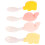 2 sets babylepel en - met doosjes – babybestek training 10