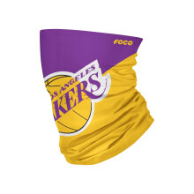 FOCO LOS ANGELES LAKERS NBA Big Logo Gaiter Scarf (svnbcbblprfc) Stor