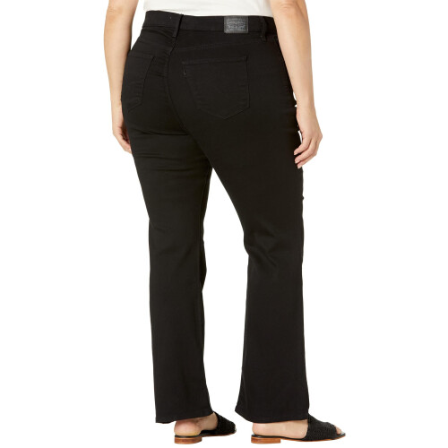 Levi's Levi's 725 Plus-Size High Rise Bootcut Soft Black (sin agua) 35 Regular 1