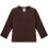 Lilax M?dchen T-Shirt Basic Langarm Rundhals Baumwolle 12 Braun 3