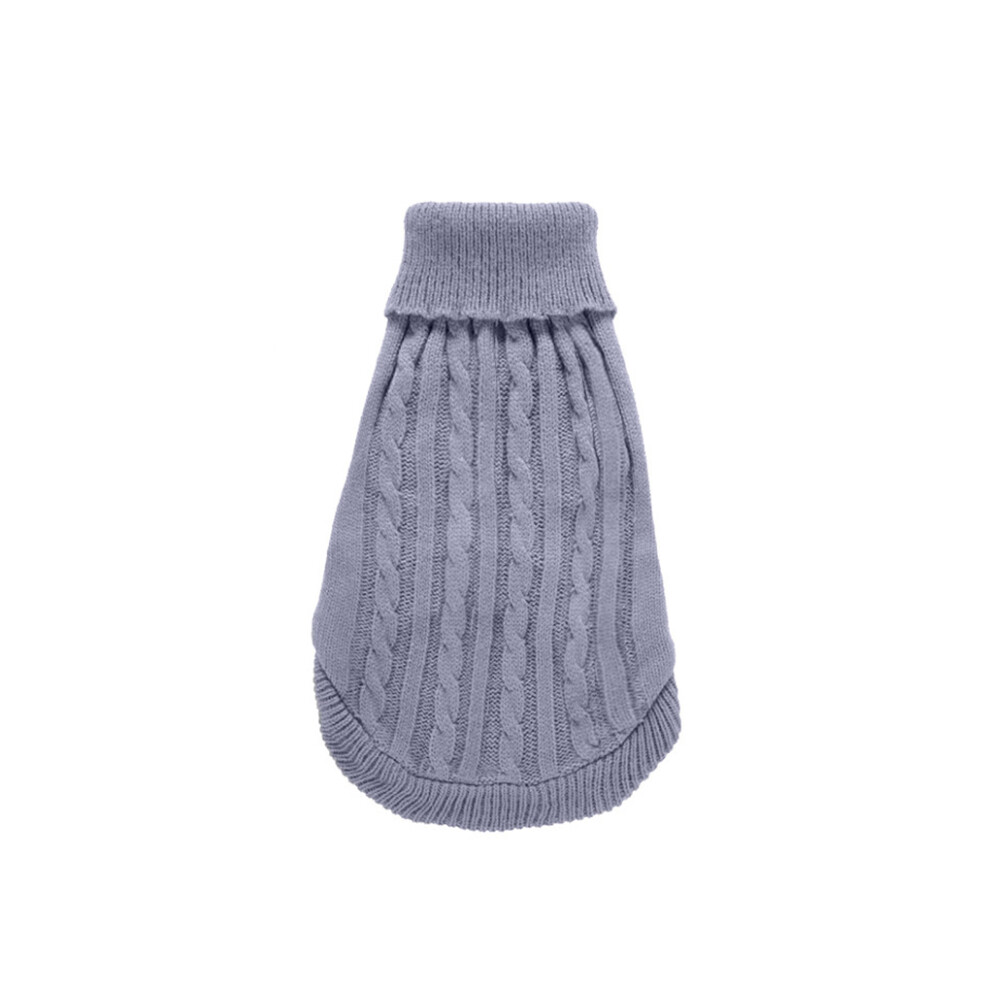 (Gray, M) Puppies Shirt Pet Sweaters Pets Supplies Puppies Clothing Dogs Sweater-image-OPC-PKSBS5N-NEW