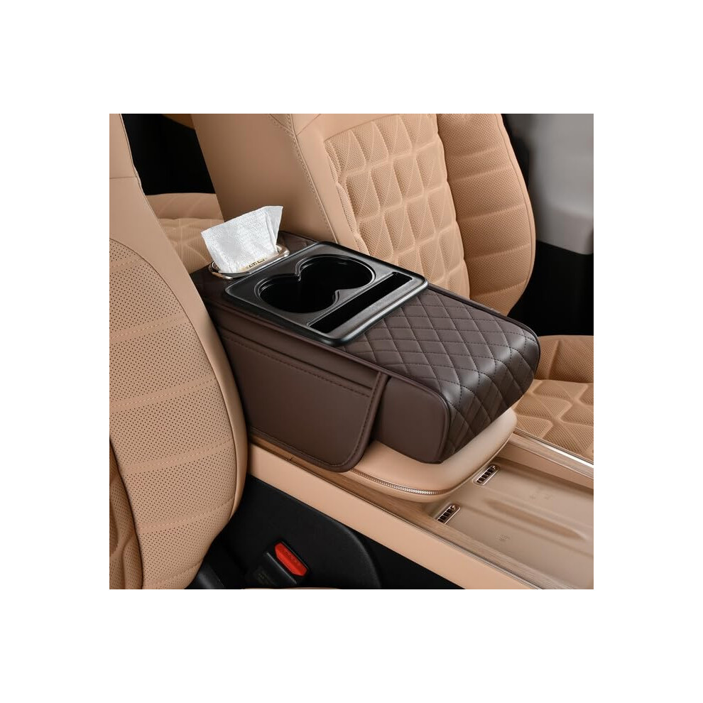 Car Armrest Storage Box For Hyundai I10 I20 I30 I40 Ix20 Ix25 Ix35 Ix55, Armrest With Cup Holder, Center Console 9084446131482