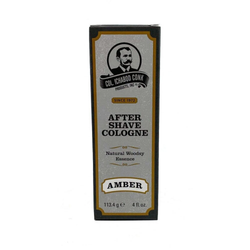 Colonel Ichabod Conk Amber After Shave Cologne 4 Fl. Oz. Γυάλινη Φιάλη 1