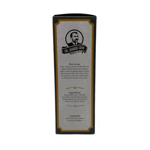 Colonel Ichabod Conk Amber After Shave Cologne 4 Fl. Oz. Γυάλινη Φιάλη 2