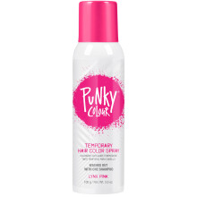 Punky dočasný sprej na vlasy, Lynx Pink, rychleschnoucí, bez lepivosti, cestovní velikost, 3,5 oz