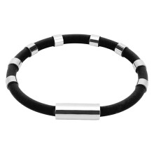Anti-Static Wristband Waterproof Silicone With 8 Loops BK2 For Jogging And Sports Eliminates Body Static Electricity