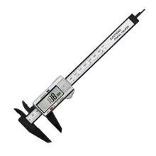 Plastic Vernier Caliper Digital Display 0-150mm, Mini Caliper For Students, 1 PC Vernier Ruler Model D