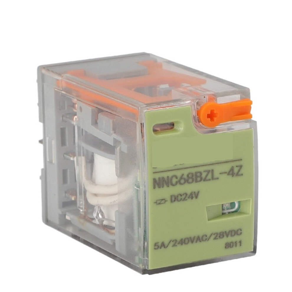 5A Intermediate Electromagnetic Relay NNC68BZL-4Z HH54PMY2N 13F With Test Button AC220V