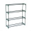 Oypla Oypla Flower Staging Display Greenhouse Racking Shelving Double Pack 2