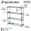 Oypla Oypla Flower Staging Display Greenhouse Racking Shelving Double Pack 5