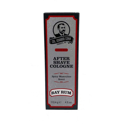 Colonel Ichabod Conk Bay Rum After Shave Cologne 4 Fl. Oz. Γυάλινο Μπουκάλι 2