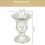 2 grabvasen metall, blumenvase für friedhof, gartendeko 2