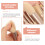 Cosmetics Brushes Daily Use 1 Set 3.5x1.2x0.6in 10