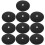 10pcs nonwoven tree mulch rings round plant protector mats 7