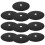 10pcs nonwoven tree mulch rings round plant protector mats 11