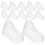 20pcs clear plastic toddler shoe booties socks display support 5