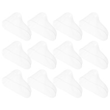 20pcs clear plastic toddler shoe booties socks display support