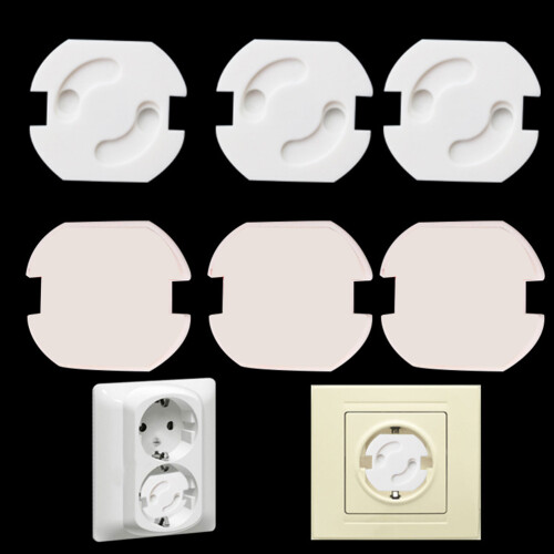 10pcs child safety outlet covers socket protectors electric 1