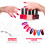 clear nail tips acrylic art display practice wheel tool for diy salon 11